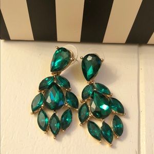 Emerald Green Earrings